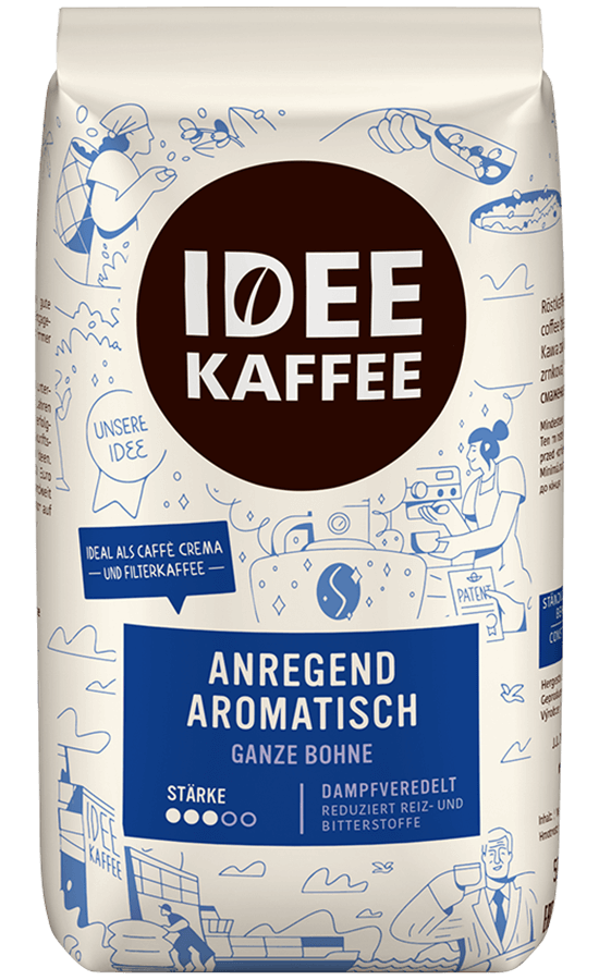 Packshot Ganze Bohne Caffe Crema