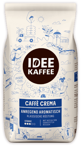 Packshot Celozrnná káva Caffe Crema