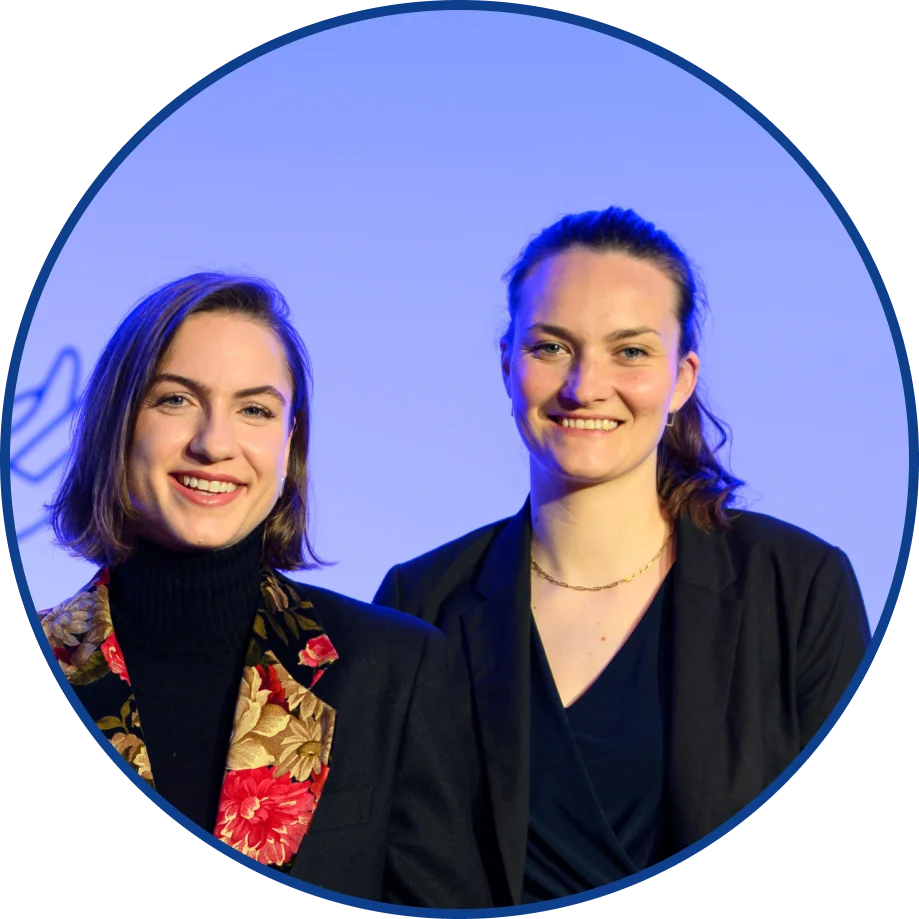 Sarah Neumann und Alexandra Plewnia  